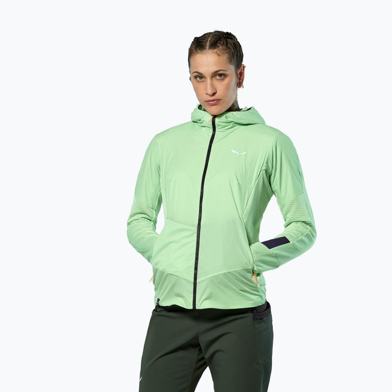 Dámská větrovka Salewa Pedroc Polarlite Wind Hood pastel green