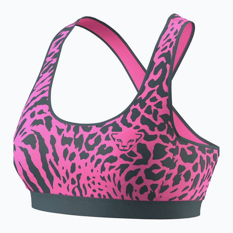 Tréninková podprsenka DYNAFIT Alpine Graphic pink glo 4