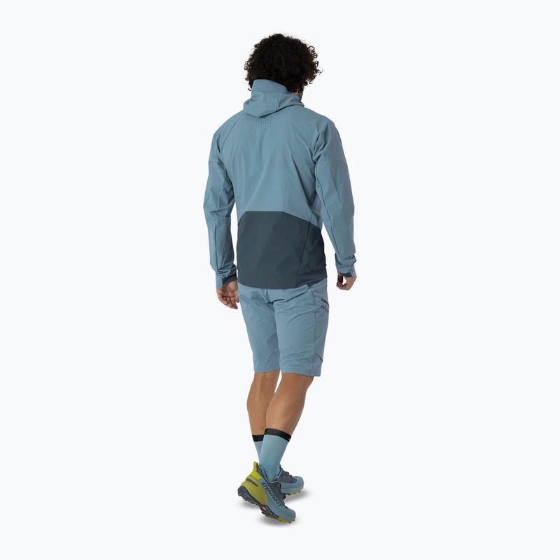 Pánská softshellová bunda DYNAFIT Transalper Dynastretch smoke blue/0720 3