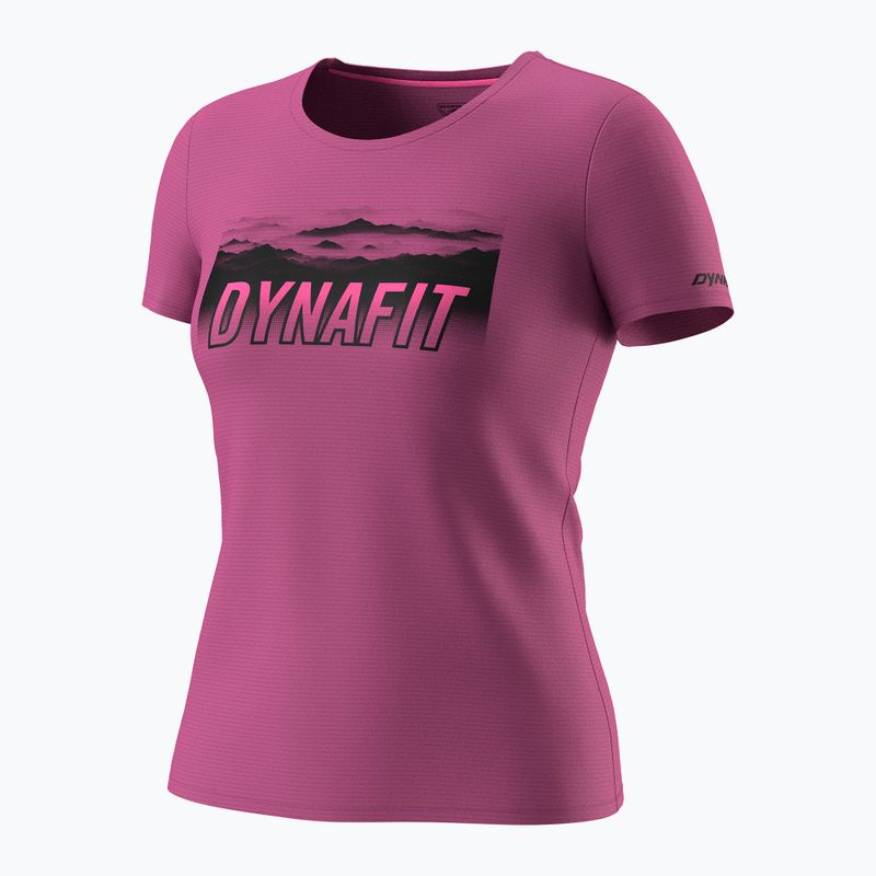 Dámské trekové tričko DYNAFIT Transalper Pocket magenta/6070 4