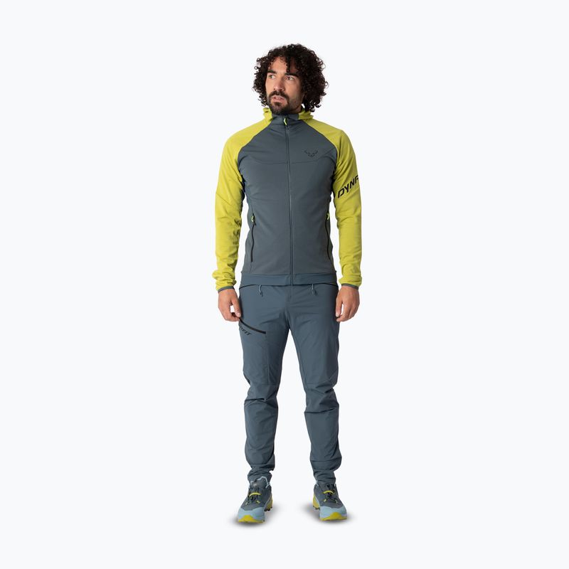 Pánská trekingová mikina DYNAFIT Transalper Thermal Hoody golden lime/0720 2