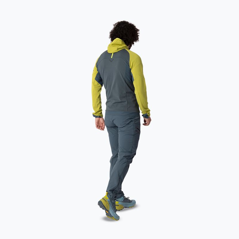 Pánská trekingová mikina DYNAFIT Transalper Thermal Hoody golden lime/0720 3