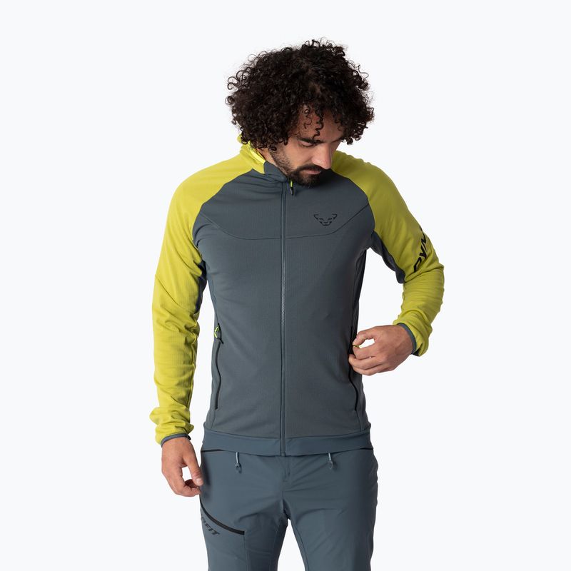 Pánská trekingová mikina DYNAFIT Transalper Thermal Hoody golden lime/0720 5