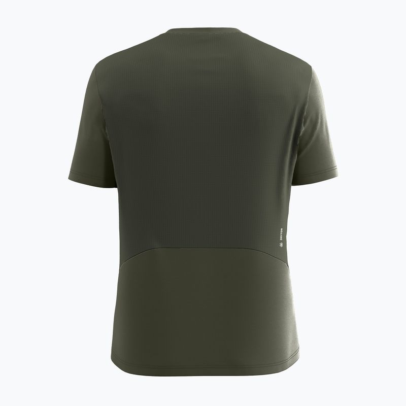 Pánské trekové tričko Salewa Puez Hyb Dry faded green 2