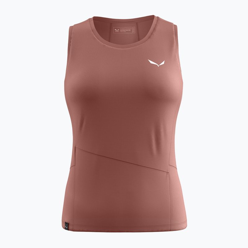 Dámské trekové tílko Salewa Puez Sporty Dry desert pink