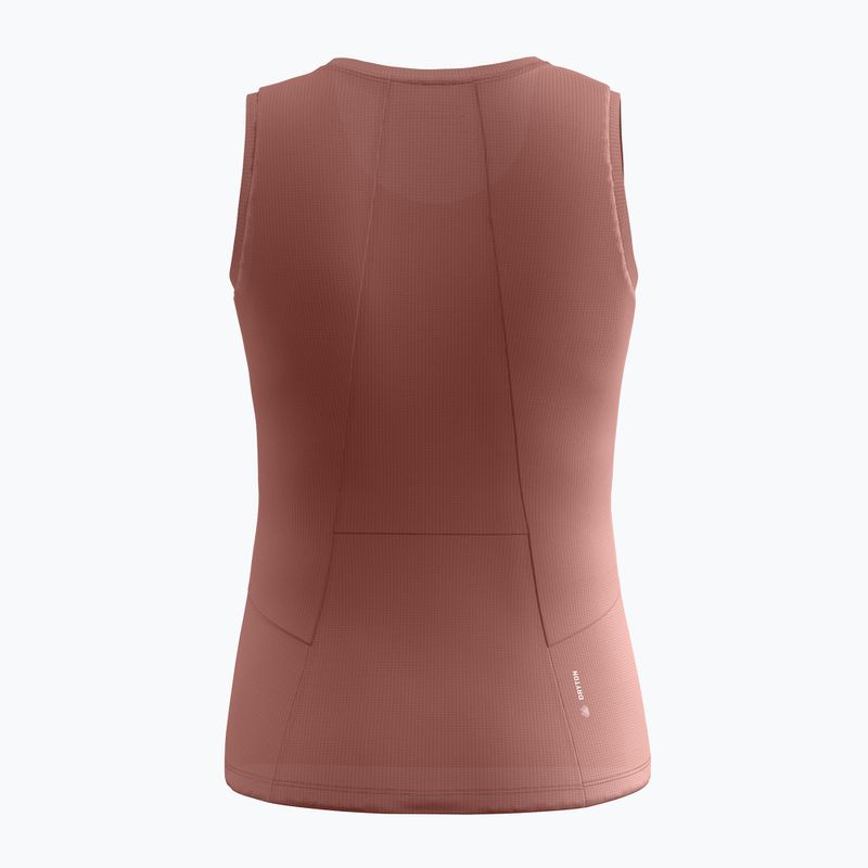 Dámské trekové tílko Salewa Puez Sporty Dry desert pink 2