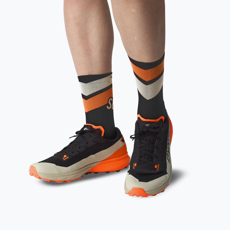 Ponožky DYNAFIT Ultra Crew black out ultra orange/4220 5