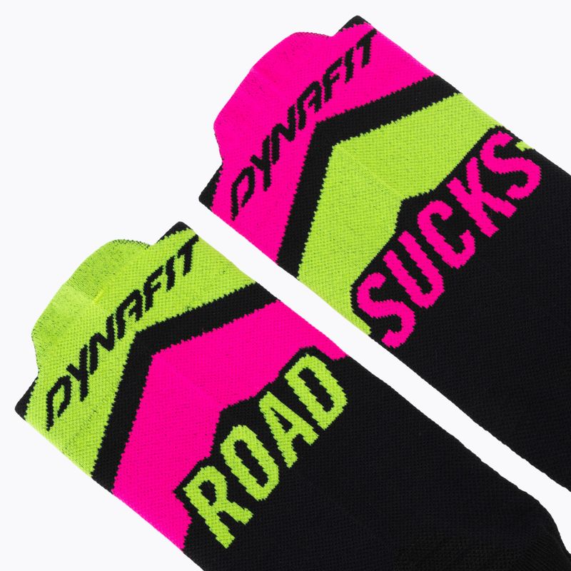 Ponožky DYNAFIT Ultra Crew black out ultra yellow/5A30 3