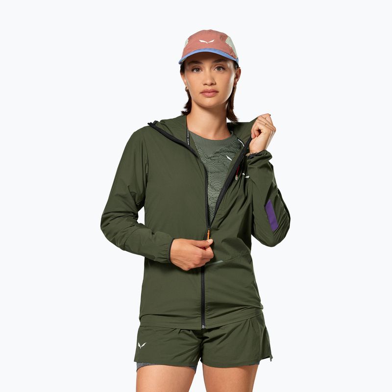 Dámská větrovka Salewa Pedroc Wind HD Light dark olive