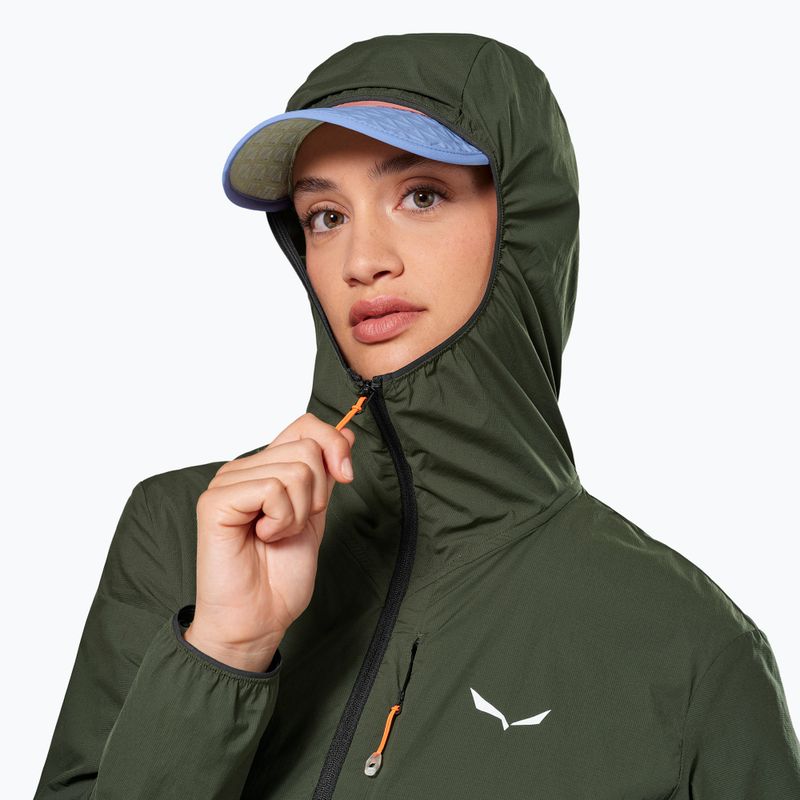 Dámská větrovka Salewa Pedroc Wind HD Light dark olive 4