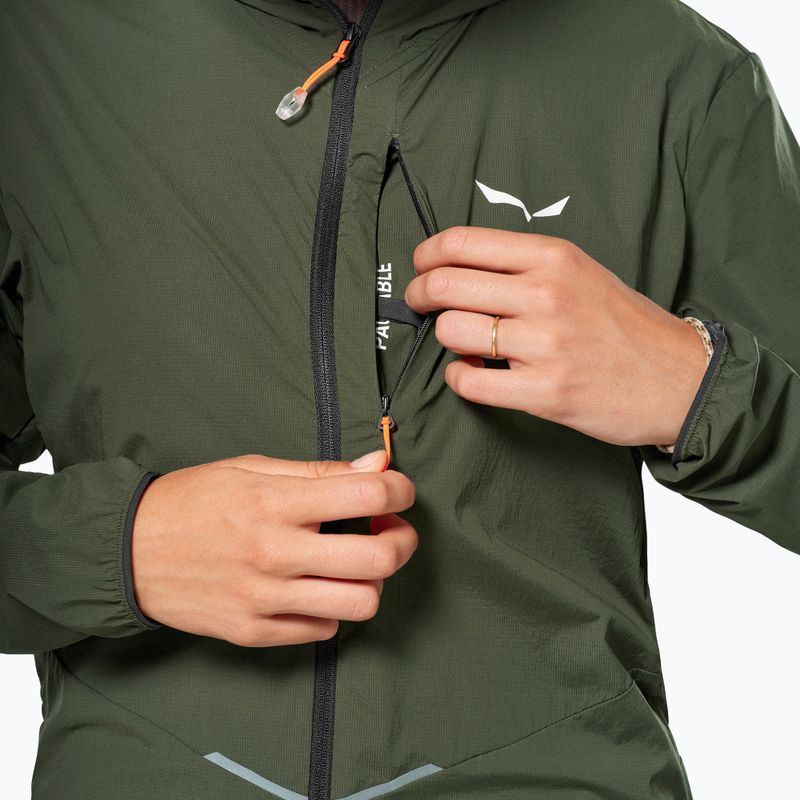 Dámská větrovka Salewa Pedroc Wind HD Light dark olive 6
