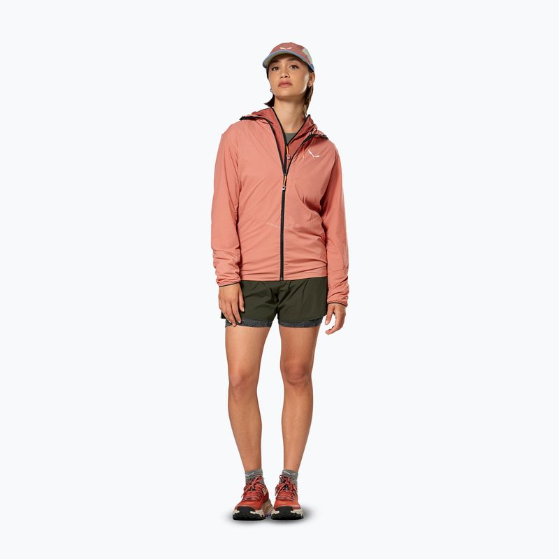 Dámská větrovka Salewa Pedroc Wind HD Light desert pink 2