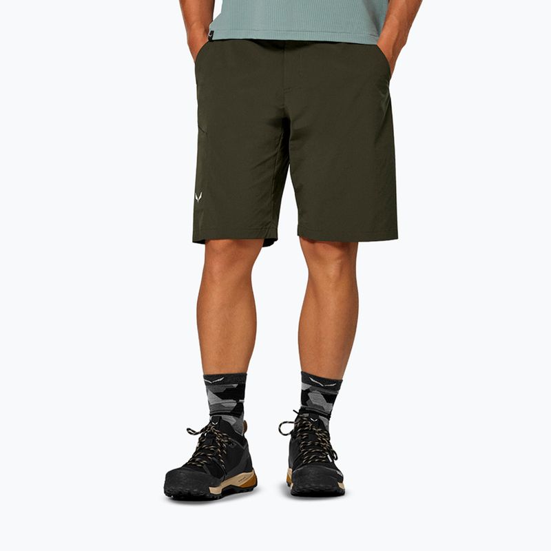 Pánské trekingové šortky Salewa Pedroc 4 DST Cargo dark olive/0910