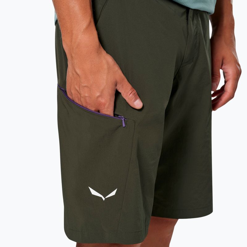 Pánské trekingové šortky Salewa Pedroc 4 DST Cargo dark olive/0910 4