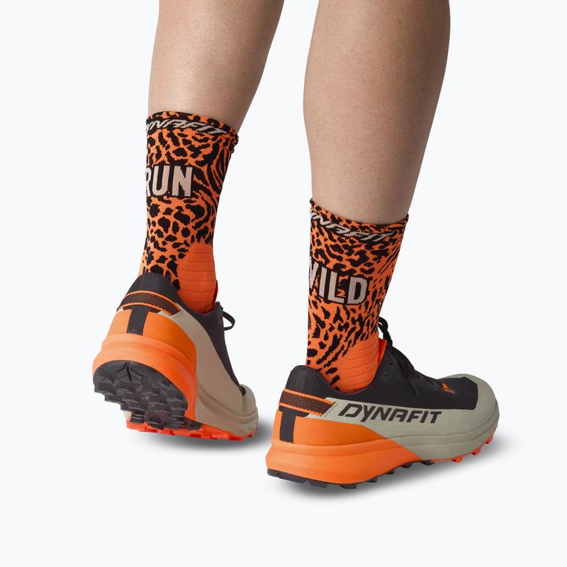 Ponožky DYNAFIT Run Wild Crew ultra orange 6