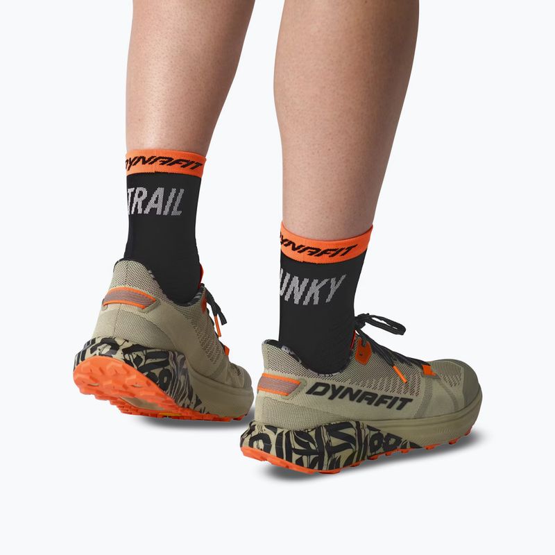 Ponožky DYNAFIT Trail Mid black out ultra orange/4220 6
