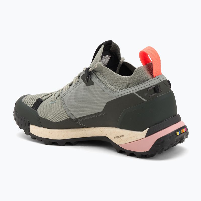 Dámské trekové boty Salewa Puez 2 Knit Powertex shadow/dark olive 3
