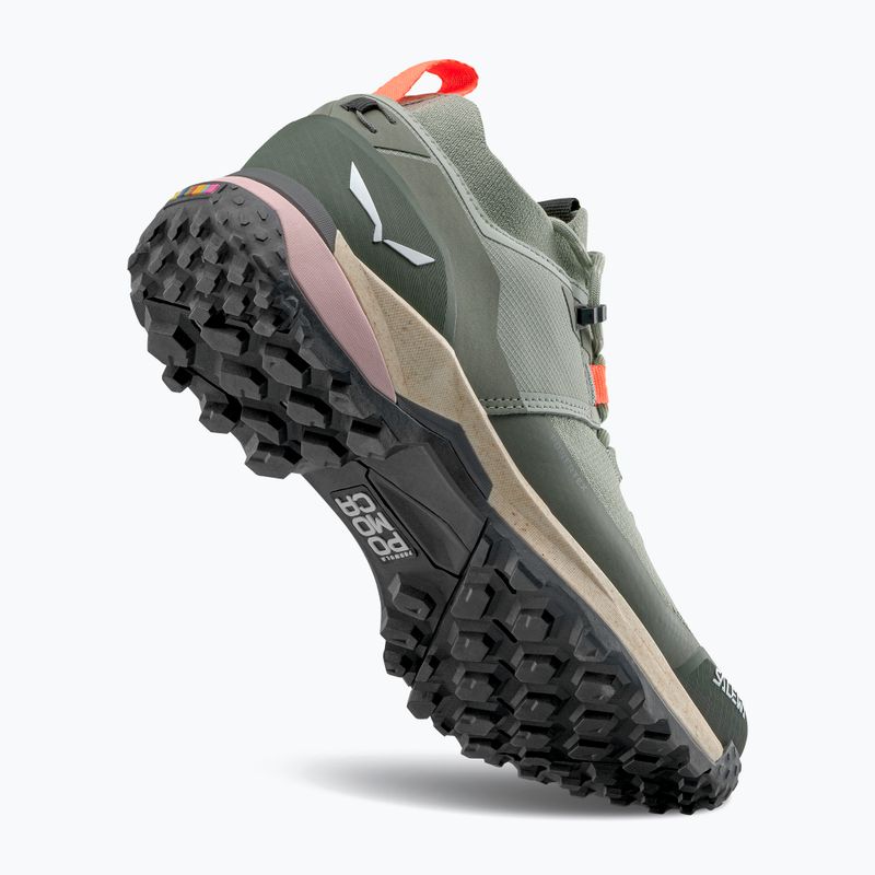 Dámské trekové boty Salewa Puez 2 Knit Powertex shadow/dark olive 11