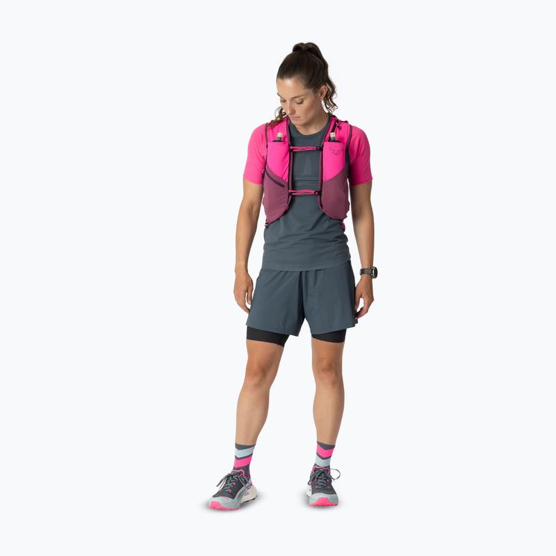 Běžecká vesta DYNAFIT Alpine 15 Vest pink glo/amaranth 3