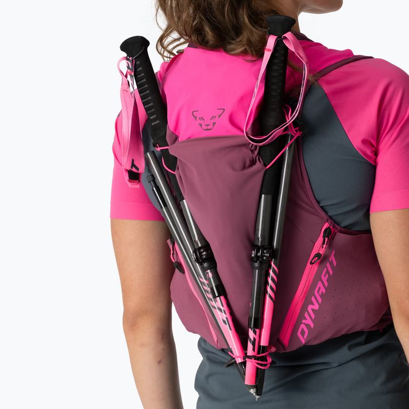 Běžecká vesta DYNAFIT Alpine 15 Vest pink glo/amaranth 7