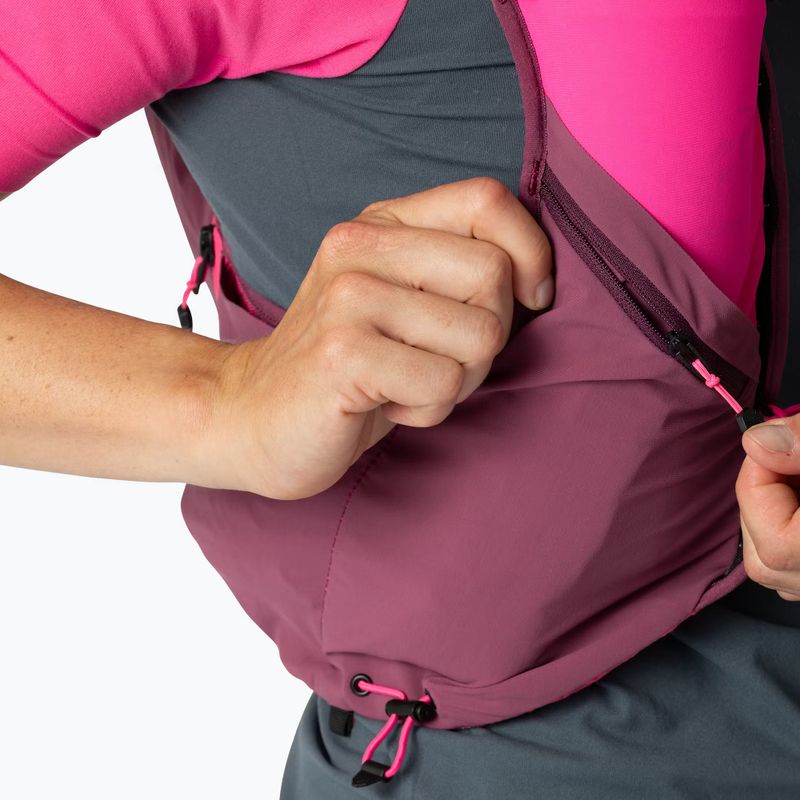 Běžecká vesta DYNAFIT Alpine 15 Vest pink glo/amaranth 9