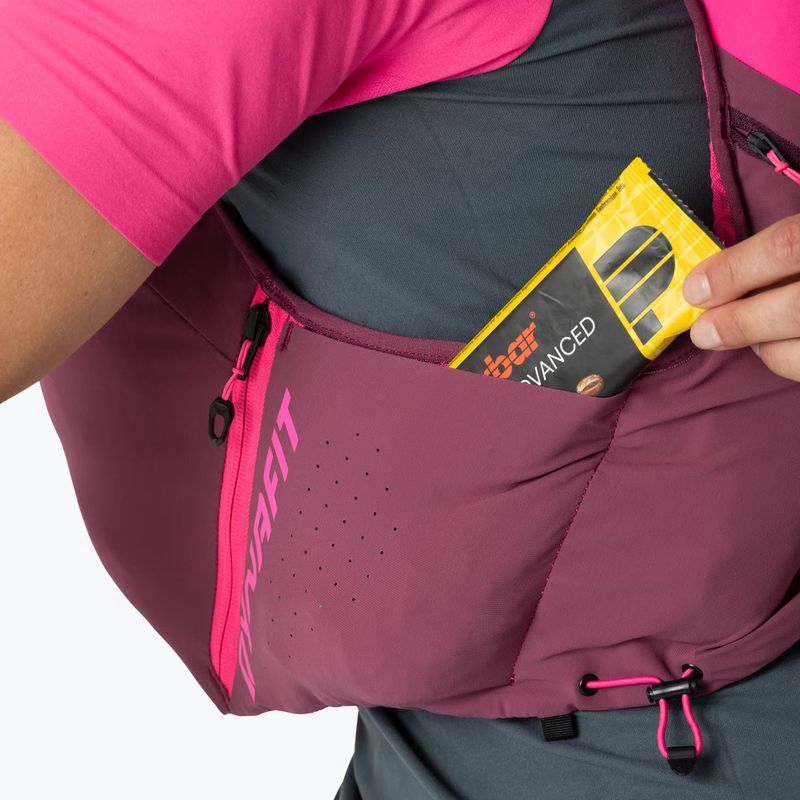 Běžecká vesta DYNAFIT Alpine 15 Vest pink glo/amaranth 10