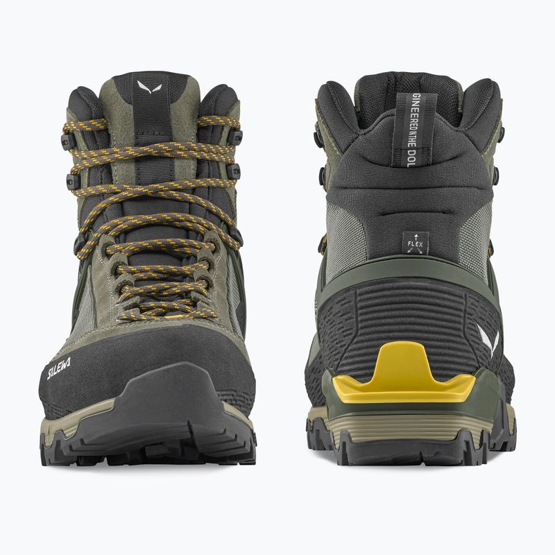 Pánské vysokohorské boty Salewa MTN Trainer 3 Tech Mid GTX faded green/forest night 10