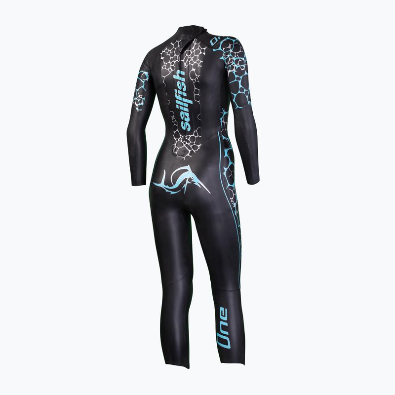 Dámský triatlonový neopren sailfish One 7 black/blue 2