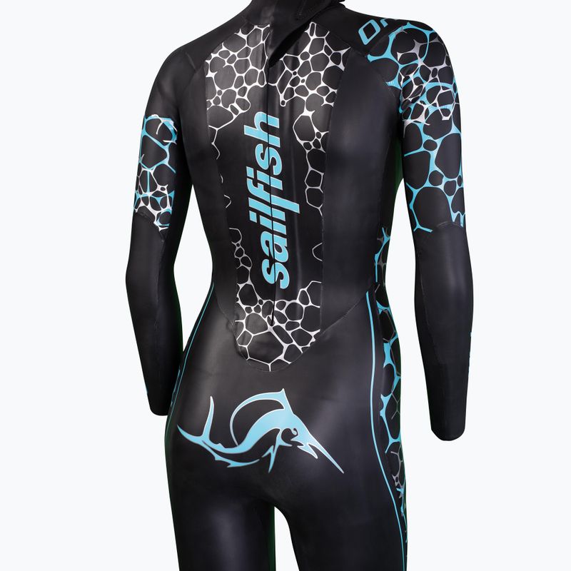 Dámský triatlonový neopren sailfish One 7 black/blue 4