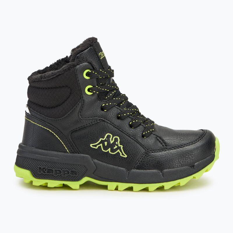 Dětské boty Kappa Grane black/lime 2