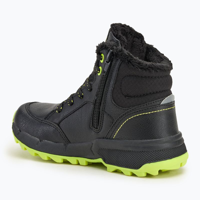 Dětské boty Kappa Grane black/lime 3