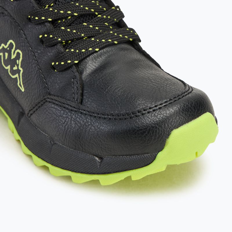 Dětské boty Kappa Grane black/lime 7