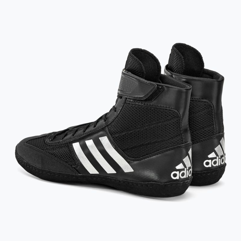 adidas Combat Speed.5 pánská zápasová obuv černá BA8007 3