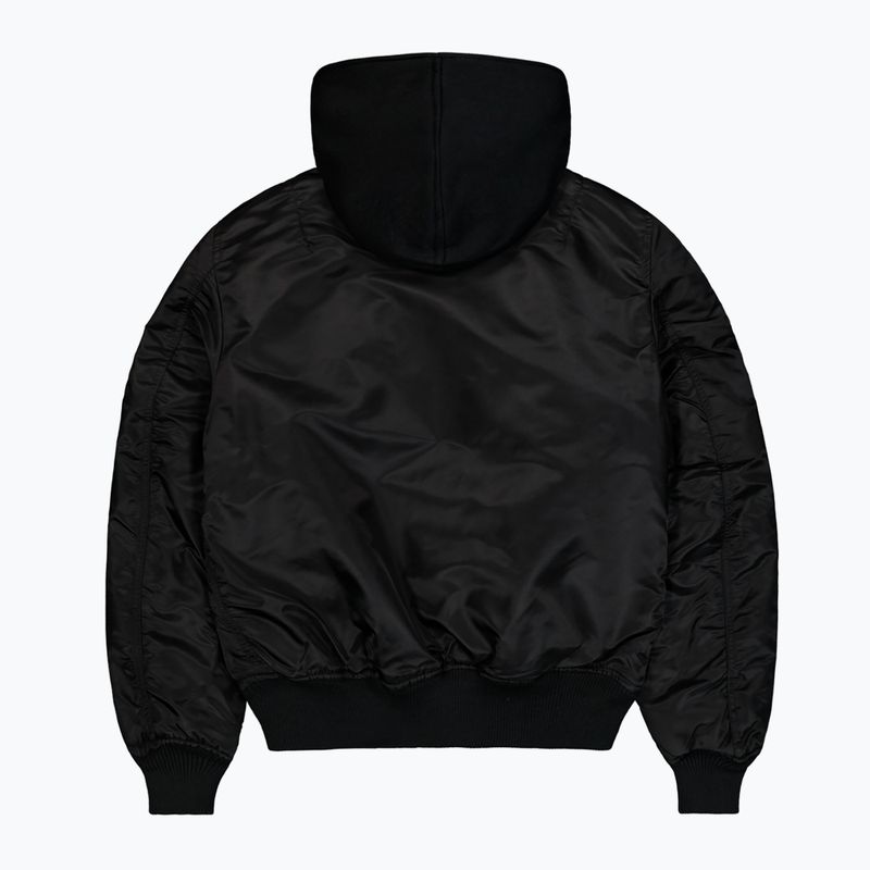 Pánská bunda Alpha Industries MA-1 D-Tec Sleeve Embroidery Bomber black/reflective 8