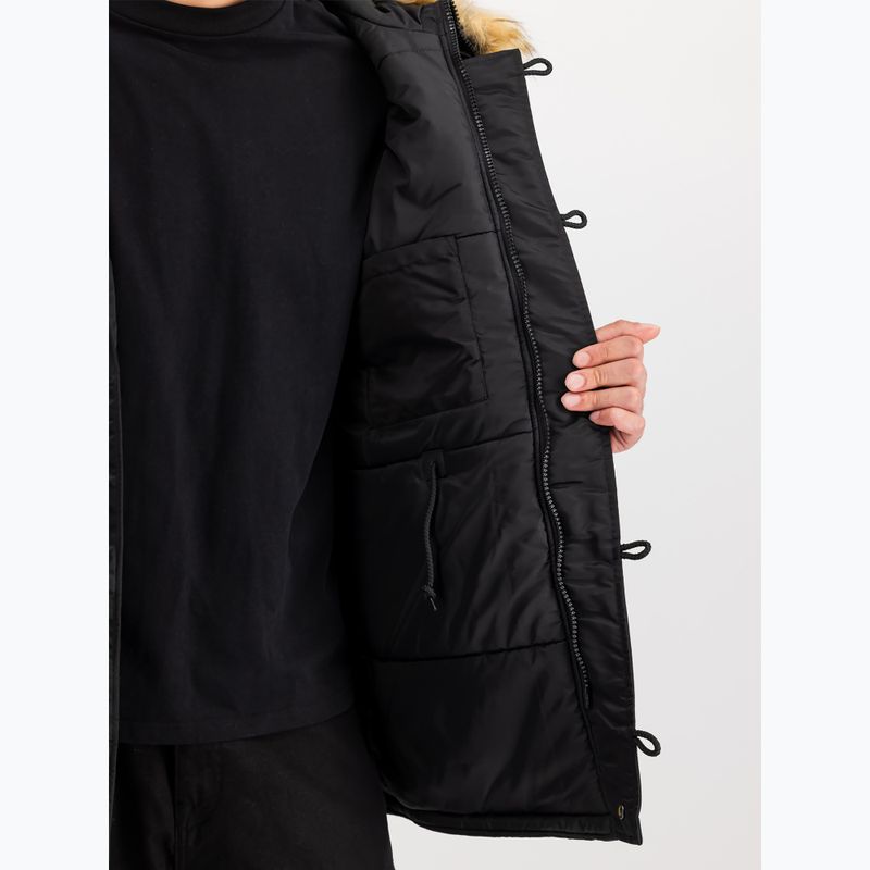 Pánská bunda Alpha Industries N3B Airborne Hooded black 5