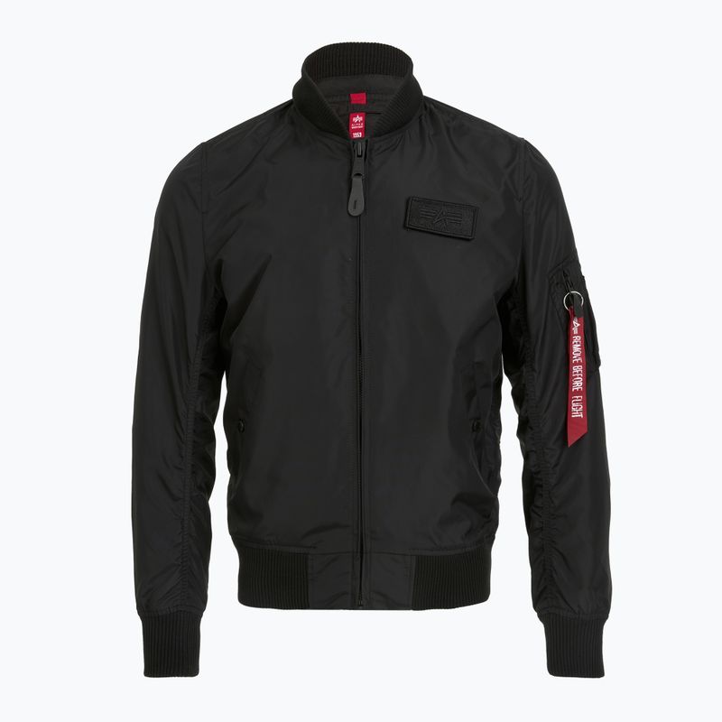 Pánská bunda Alpha Industries MA-1 TT Two Tone Hood black/black 10