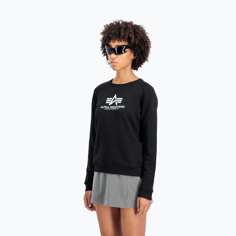 Dámská mikina Alpha Industries New Basic black