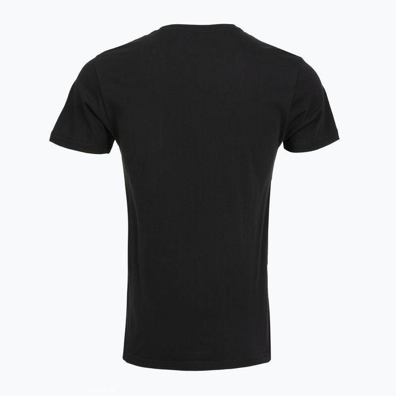 Pánské tričko Alpha Industries Basic Small Logo black/neon orange 6