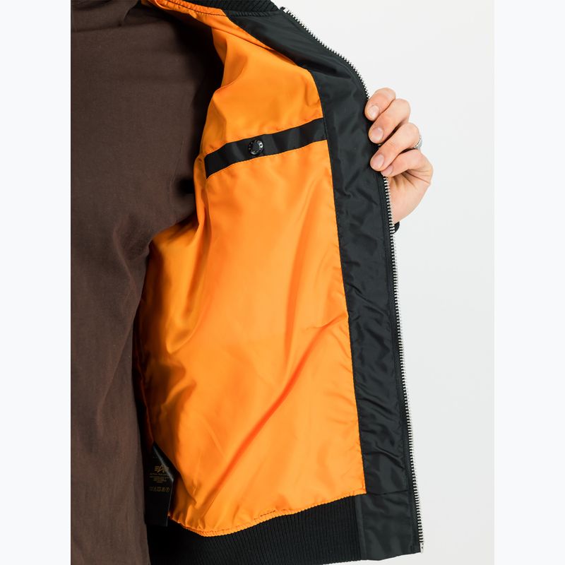 Pánská bunda Alpha Industries MA-1 TT Flying Tigers black 7