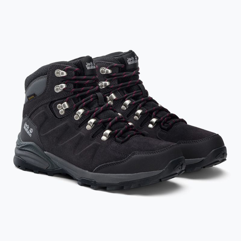 Dámské trekové boty Jack Wolfskin Refugio Texapore Mid grey 4050871 4