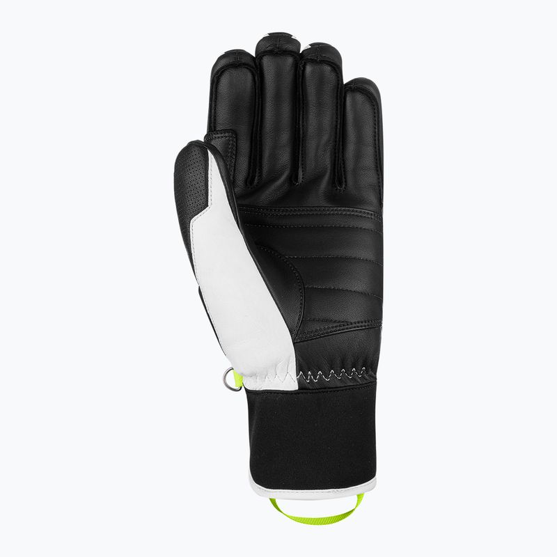 Lyžařské rukavice Reusch Master Pro black/white/safety yellow 4