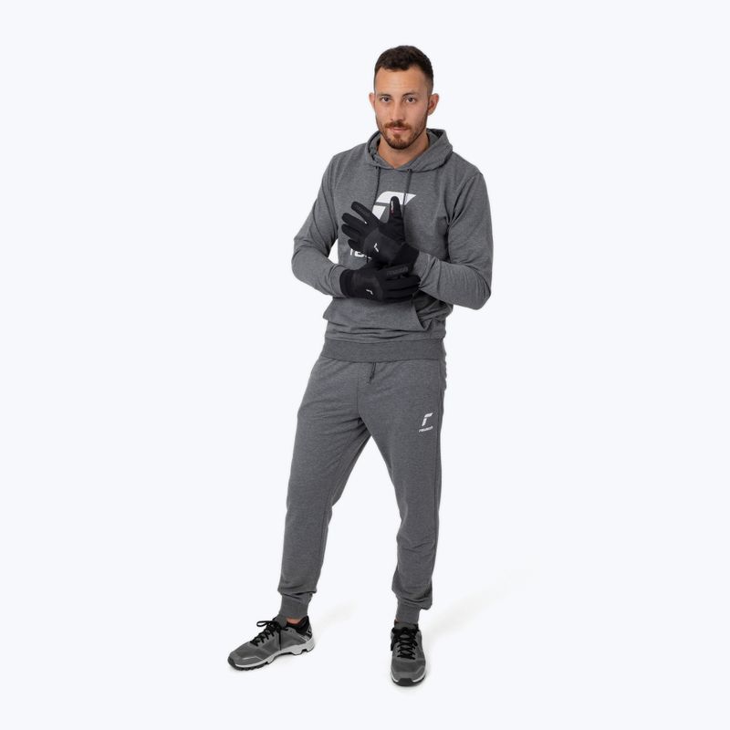 Lyžařské rukavice Reusch Garhwal Hybrid Touch-Tec black/silver 7