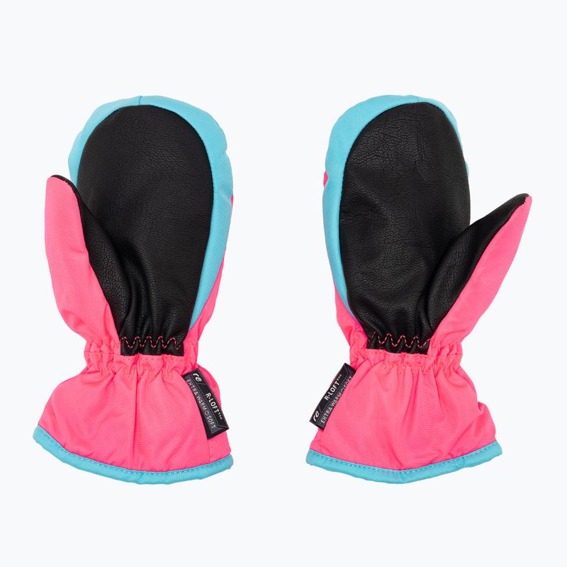 Dětské lyžařské rukavice Reusch Ben Mitten knockout pink/bachelor button 3