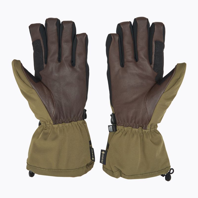 Lyžařské rukavice Reusch Isidro GTX burnt olive/dark brown 3