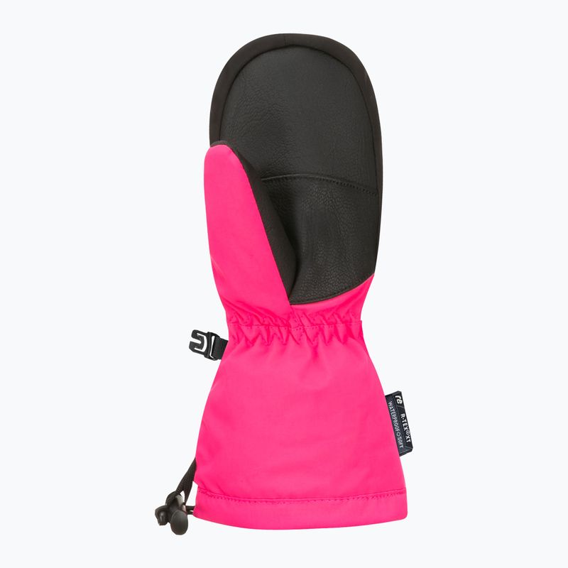 Dětské lyžařské rukavice Reusch Kaden Down R-Tex XT Mitten pink glo 4
