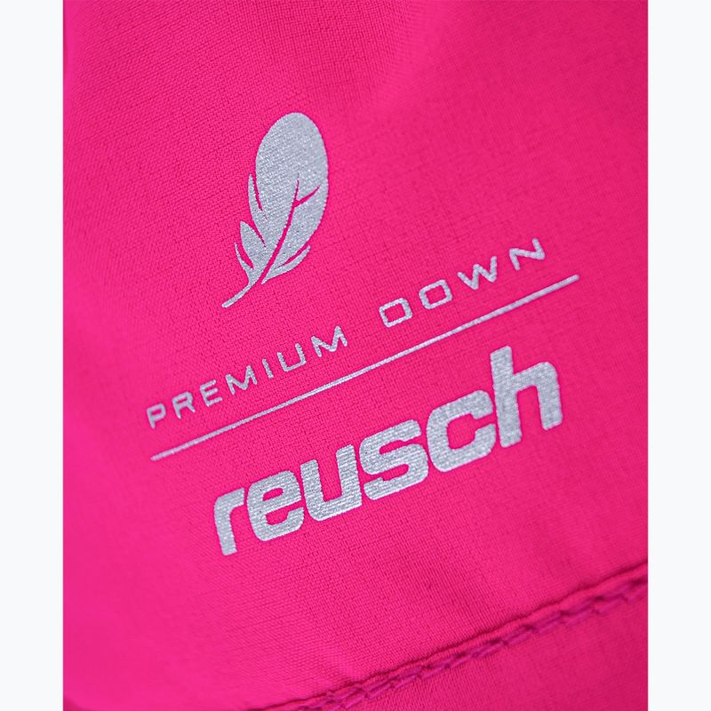 Dětské lyžařské rukavice Reusch Kaden Down R-Tex XT Mitten pink glo 5