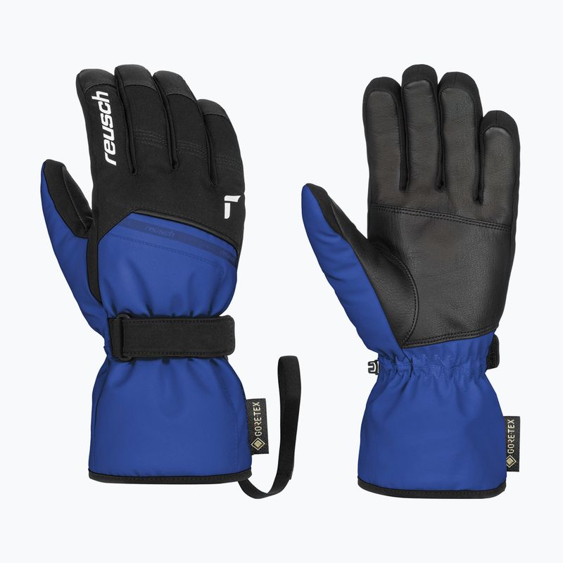 Lyžařské rukavice Reusch Morris GORE-TEX black/dazzling blue