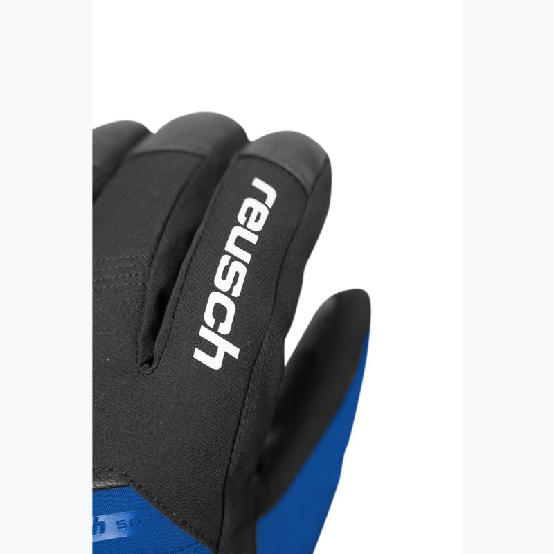 Lyžařské rukavice Reusch Morris GORE-TEX black/dazzling blue 5