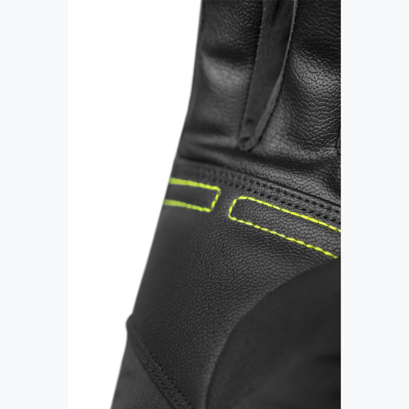 Dětské lyžařské rukavice Reusch Alan Junior black/brilliant blue/safety yellow 7