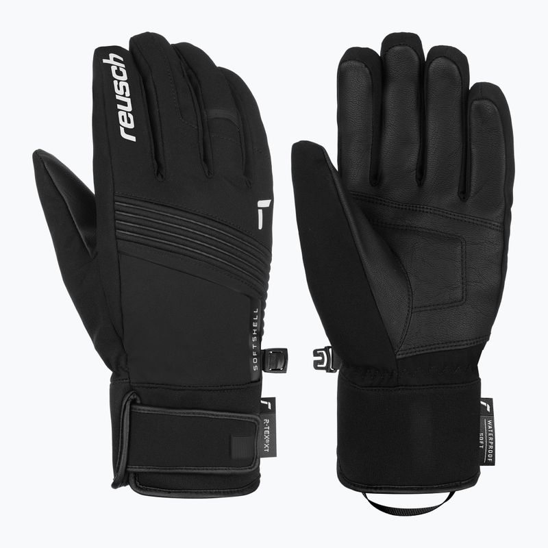 Lyžařské rukavice Reusch Louis R-Tex XT black/white